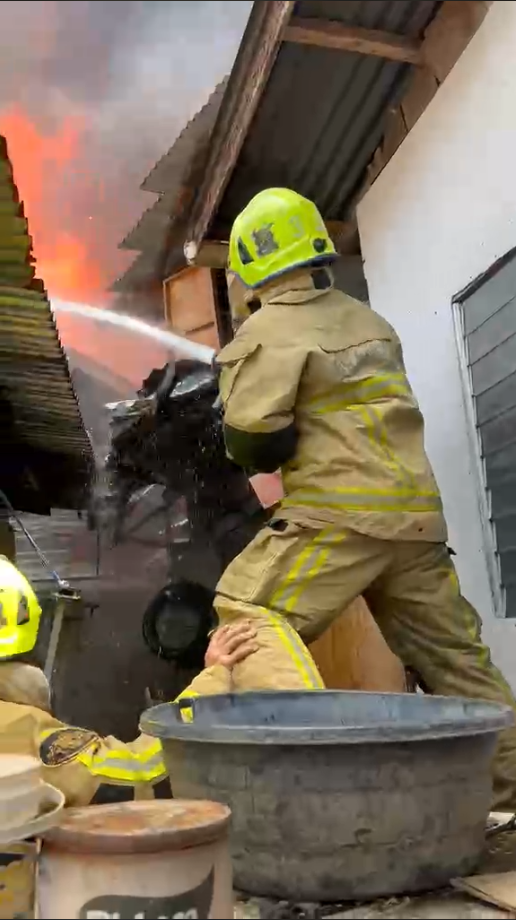 Fire Response at Canjulao Lapu-Lapu